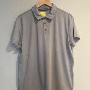 All in Motion Gray Polo Shirt Classic Design